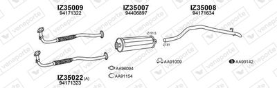 ABGASANLAGE VENEPORTE 350003