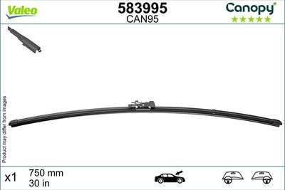 перо на чистачка VALEO 583995