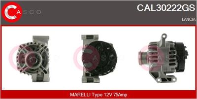 Генератор CASCO CAL30222GS для LANCIA YPSILON