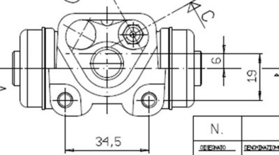 CILINDRU RECEPTOR FRANA MOTAQUIP VWC837