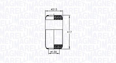 MAGNETI MARELLI Federbalg, Luftfederung