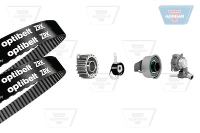 KT1035W3 OPTIBELT Водяной насос + комплект зубчатого ремня