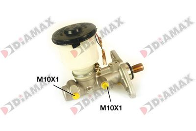 Главный тормозной цилиндр DIAMAX N04371 для HONDA PRELUDE