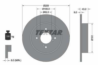 Brake Disc 92231403