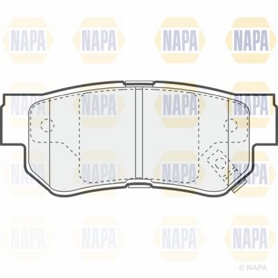 Brake Pad Set NAPA NBP1414