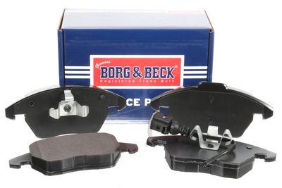 комплект спирачно феродо, дискови спирачки BORG & BECK BBP1876