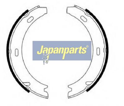 JAPANPARTS Stabdžių trinkelių komplektas