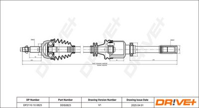 ANTRIEBSWELLE DR!VE+ DP2110100823