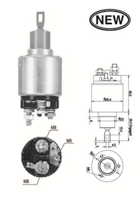 SOLENOID ELECTROMOTOR