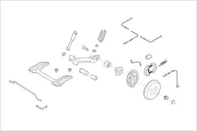 RADAUFHäNGUNG DELPHI OEMERC000016134R