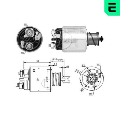 SOLENOID ELECTROMOTOR