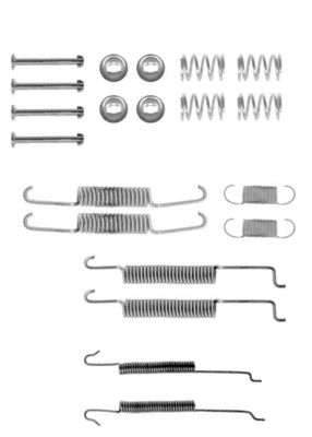 SET ACCESORII SABOT DE FRANA MOTAQUIP VMK752