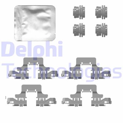 DELPHI LX0776 Комплектуючі дискового гальмівного механізму 
