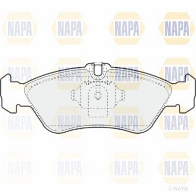 Brake Pad Set NAPA NBP1454