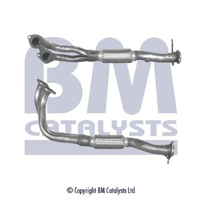 Exhaust Pipe BM Catalysts BM70327