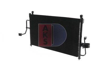 AKS DASIS 512015N Радиатор кондиционера  для DAEWOO REZZO (Деу Реззо)