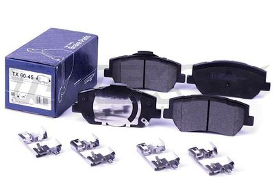 Sada brzdových platničiek kotúčovej brzdy TOMEX Brakes 60-45