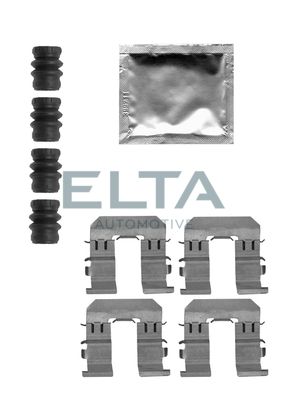 Комплектующие, колодки дискового тормоза ELTA AUTOMOTIVE EA8760 для SUBARU LEVORG