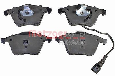 BREMSBELAGSATZ SCHEIBENBREMSE METZGER AUTOTEILE 1170881 1