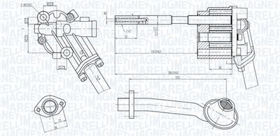 POMPA ULEI MAGNETI MARELLI 351516000022 1