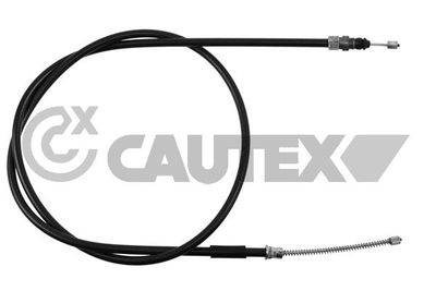 Тросик, cтояночный тормоз CAUTEX 023699 для RENAULT 4