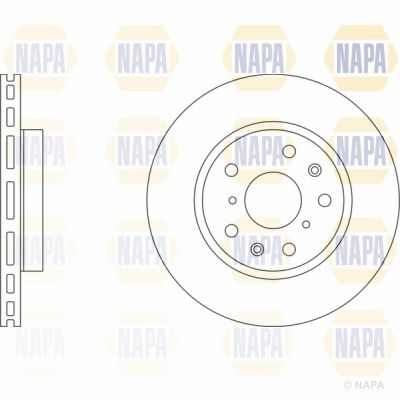 Brake Disc NAPA PBD8173