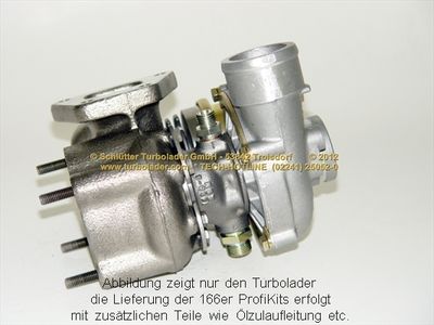 LADER AUFLADUNG SCHLÜTTER TURBOLADER 16602170 2