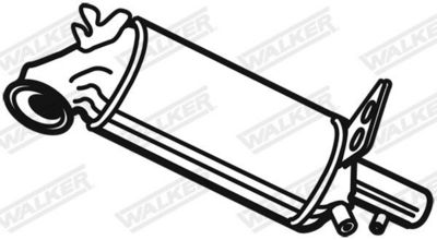 RUß-/PARTIKELFILTER ABGASANLAGE WALKER 73045 4