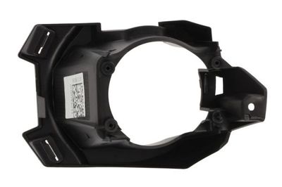 Halogen bracket Links (plastic, zwart) past: RENAULT KANGOO II 07.13-12.20