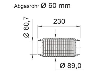 TEAVA FLEXIBILA ESAPAMENT ERNST 464338 1