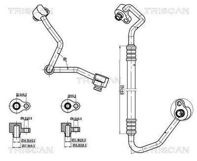 Hochdruck-/Niederdruckleitung, Klimaanlage