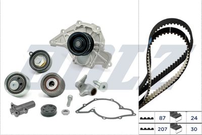 WASSERPUMPE + ZAHNRIEMENSATZ