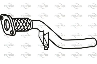 Rura wydechowa FENNO P49020