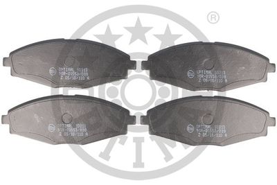 Комплект тормозных колодок, дисковый тормоз OPTIMAL BP-10313 для CHEVROLET SPARK