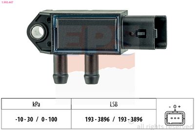 SENZOR PRESIUNE GAZE EVACUARE