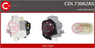 Zámek dveří CASCO CDL73062AS