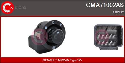 COMUTATOR REGLAJ OGLINDA CASCO CMA71002AS