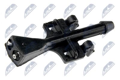 Plovimo skysčio purkštukas, priekinis langas