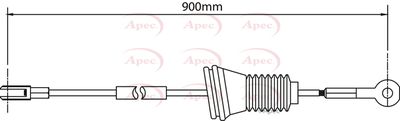 Cable Pull, parking brake APEC CAB1505