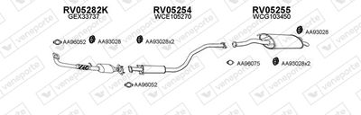 ABGASANLAGE VENEPORTE 050011