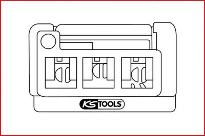 KS Tools Souprava univerzálního nářadí k uvolnění kabelů, 3dílná 154.0015