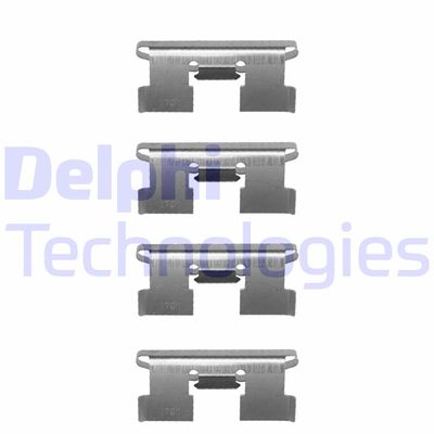 Комплектующие, колодки дискового тормоза DELPHI LX0059 для ROVER STREETWISE