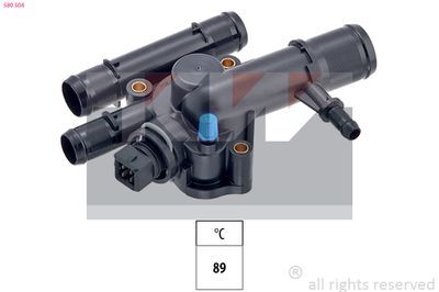 Termostat, środek chłodzący KW 580 504