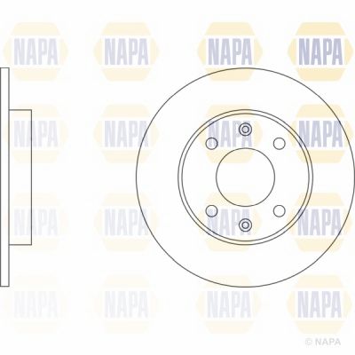 Brake Disc NAPA NBD5484