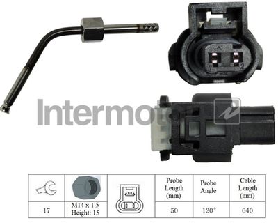 Sensor, exhaust gas temperature Intermotor 27177