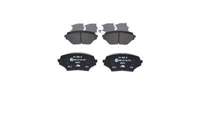 BREMSBELAGSATZ SCHEIBENBREMSE ATE 13046057612 14