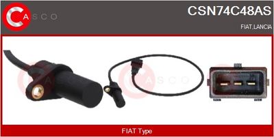 SENZOR IMPULSURI ARBORE COTIT CASCO CSN74C48AS