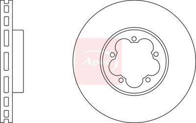 APEC Brake Disc DSK2928