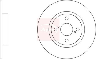 APEC Brake Disc DSK325