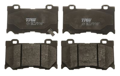 Remblokken set Voor , past: INFINITI FX, G, M, M37, Q50, Q60, Q70, QX70  NISSAN 370Z 2.0-5.6 09.07-